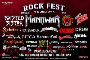 Cartel Rock Fest Barcelona